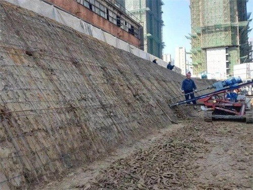 醴陵建筑边坡支护